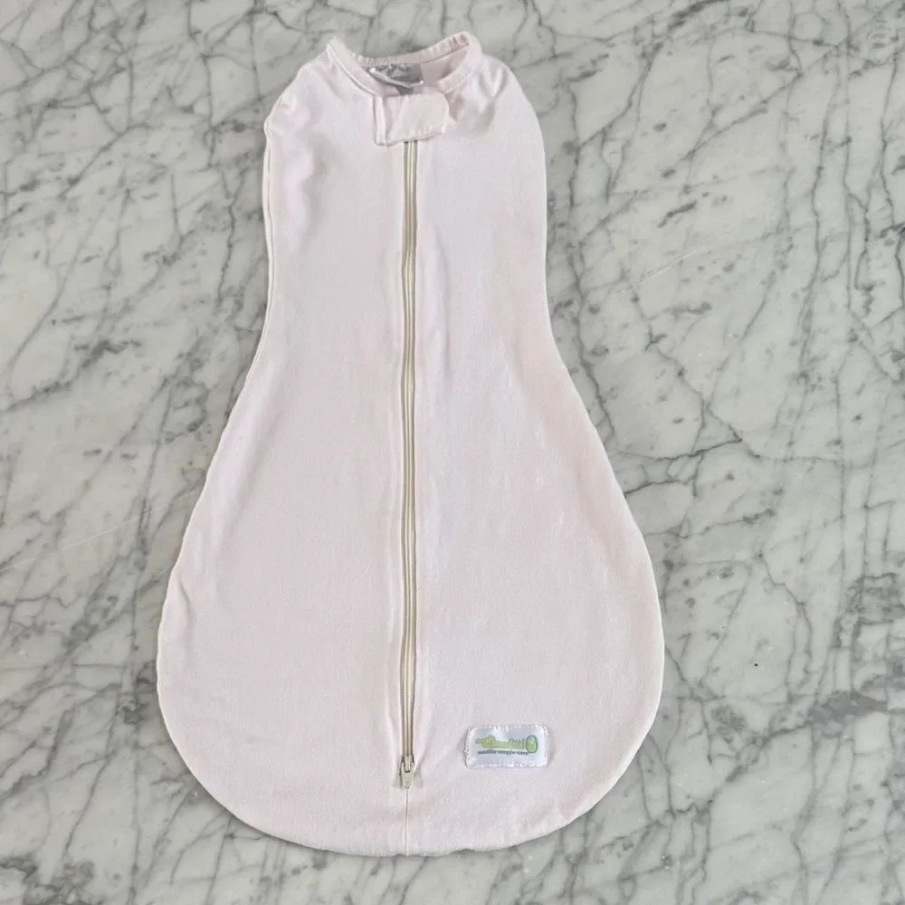 Woombie Pink Baby Sleep Sack Sz 0-3 Mo